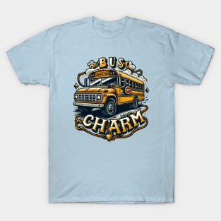 School Bus Charm T-Shirt